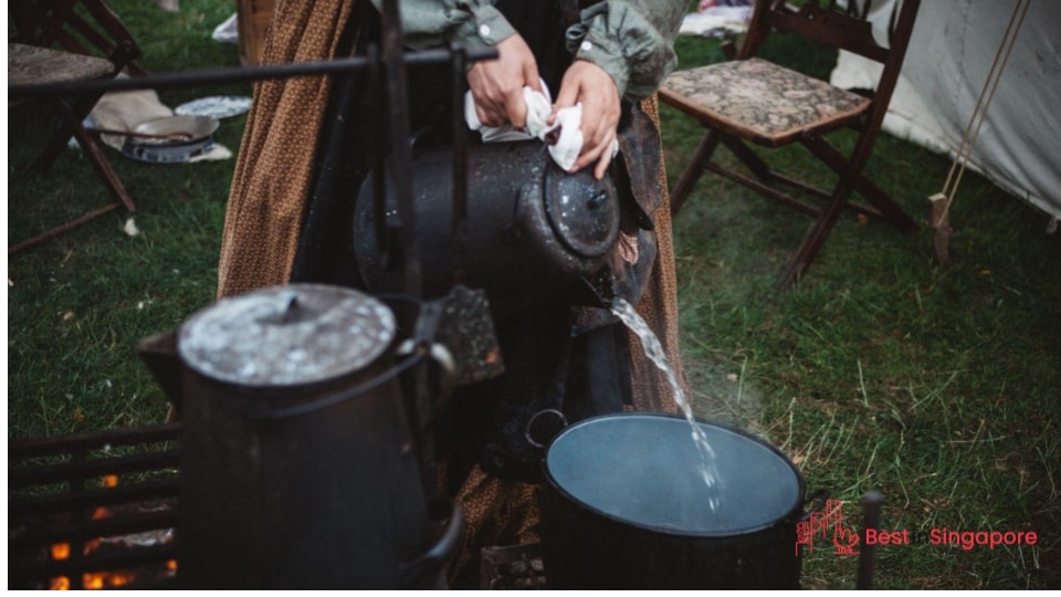 Hot Water to Kill Germs