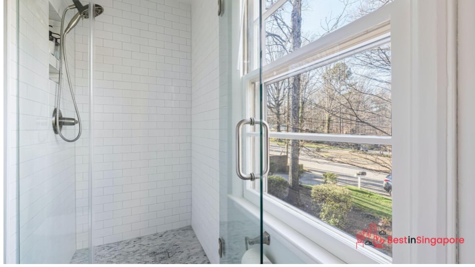 Remove the shower grate