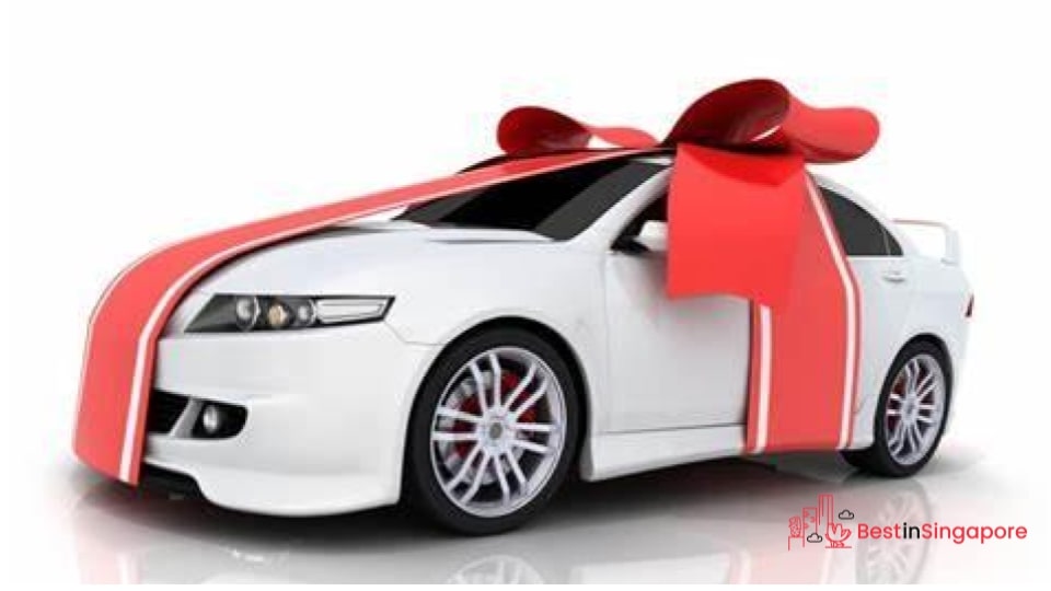 Wrap it with ribbons or paper streamers