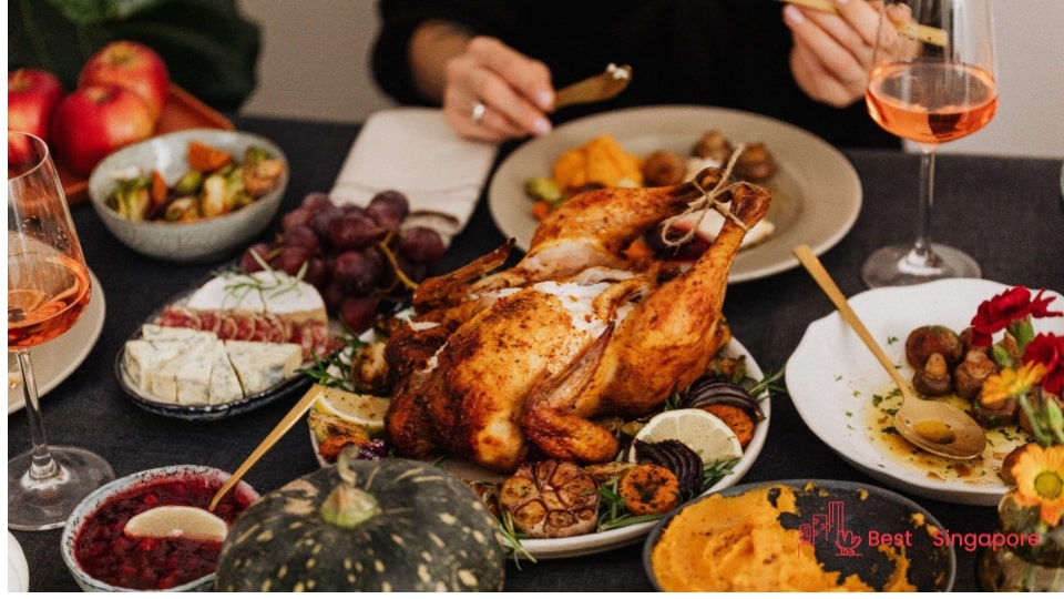 An Easter meal is typically served