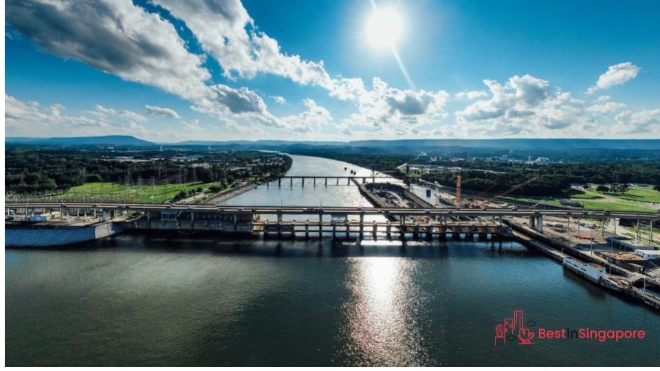 Singapore gets its drinking water from four sources