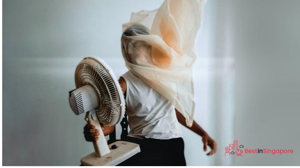 Switch on the air conditioning or an electric fan