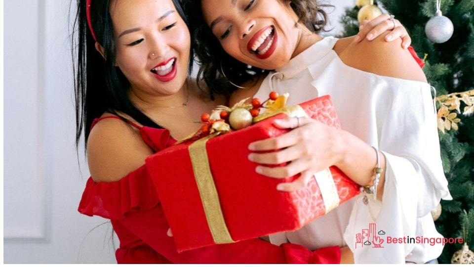 There are unique Asian twists to Christmas in Singapore