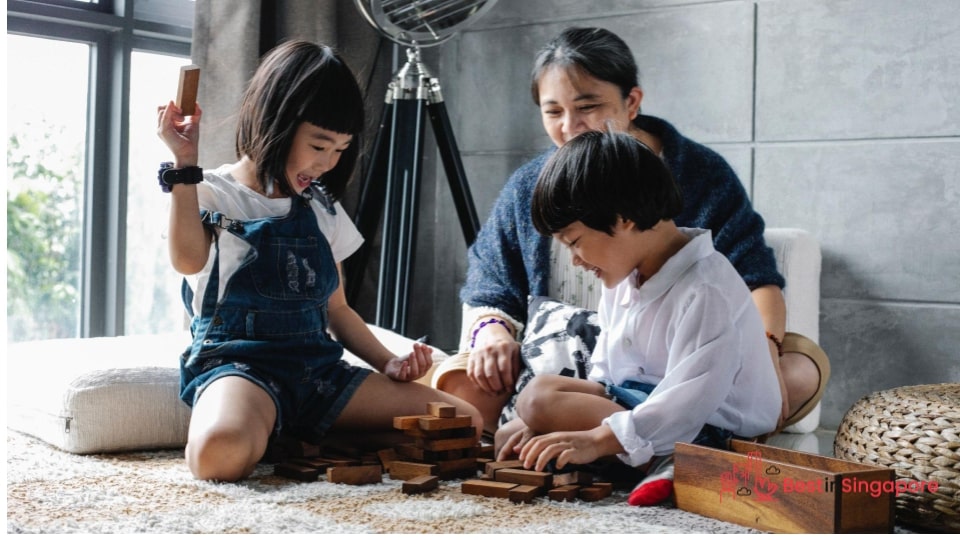 Traditional games are played
