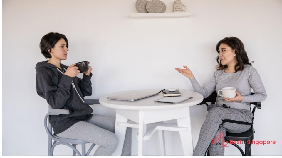 Try to resolve the conflict by communicating with your neighbour