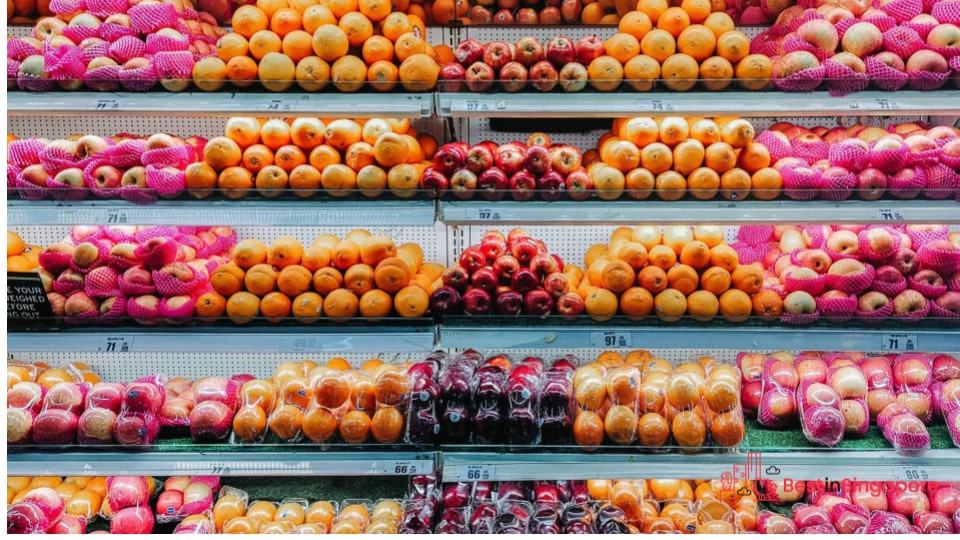 Groceries cost more in Singapore