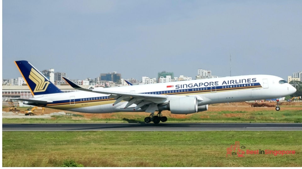 Singapore Airlines uses a wider variety of plane types