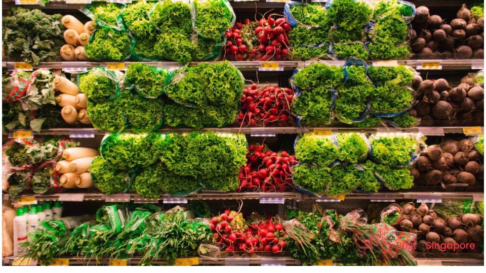 Groceries are slightly more affordable in Singapore