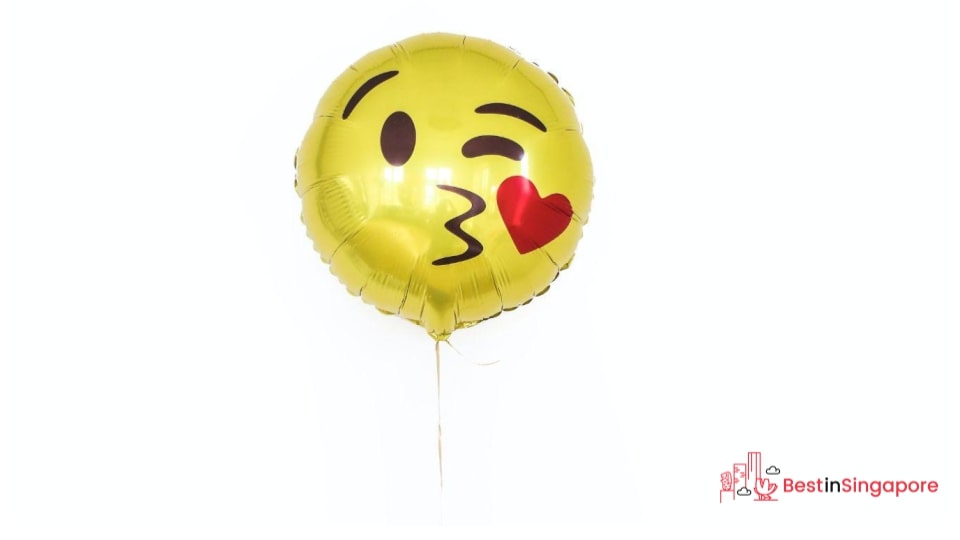 They text or chat with lots of flirty emojis