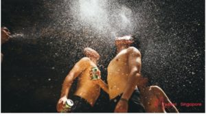 What is considered bad manners in a Singapore social gathering