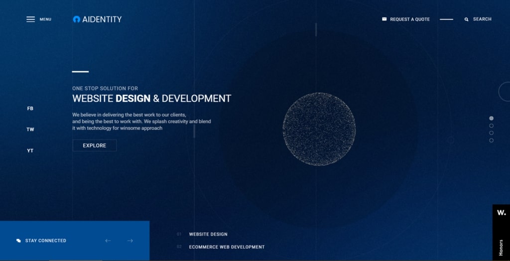 Aidentity' Homepage