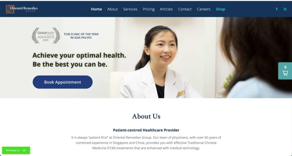Oriental Remedies' Homepage