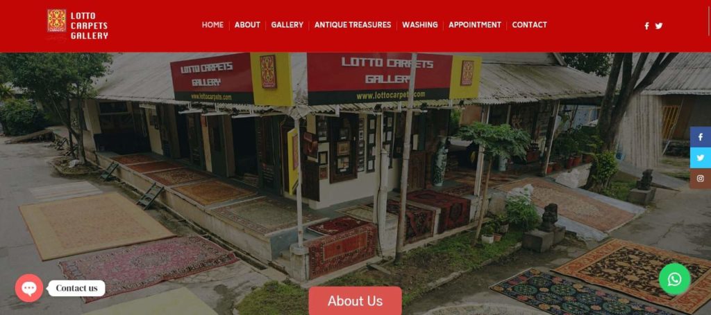 Lotto Carpets' Homepage
