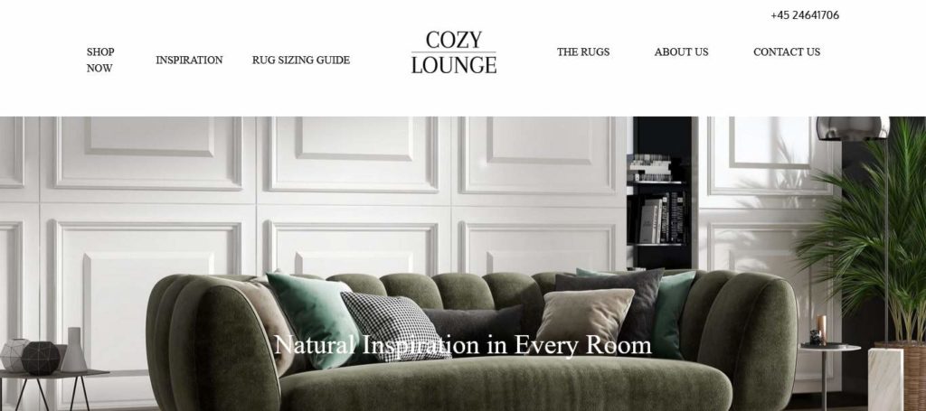 The Cozy Lounge's Homepage