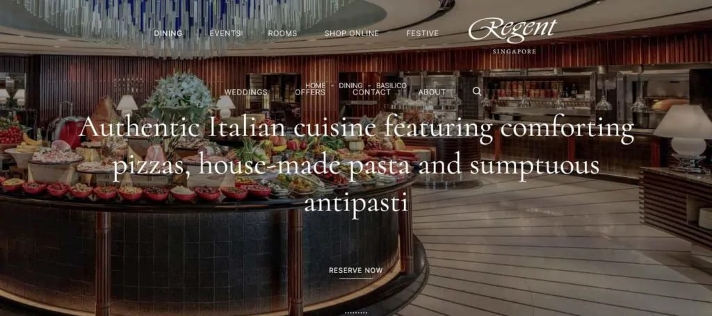 Basilico at The Regent