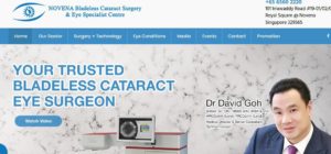 Novena Bladeless Cataract Surgery and Eye Specialist Centre Homepage