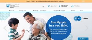 Singapore National Eye Centre Homepage