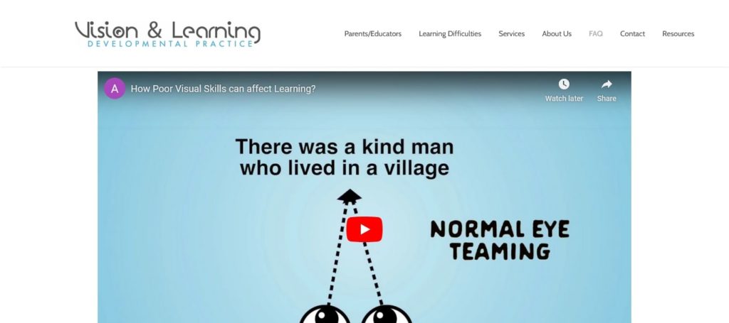 Vision and Learning Developmental Practice Homepage