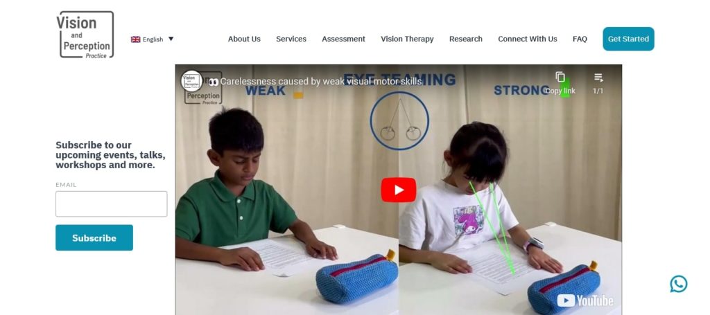 Vision and Perception Practice Homepage