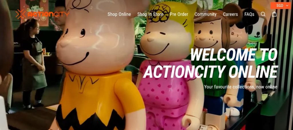 ActionCity Homepage