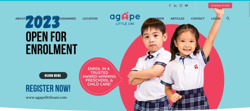 Agape Little Uni Homepage