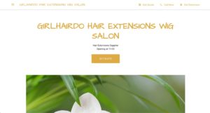 GIRLHAIRDO Hair Extensions and Wig Salon Homepage