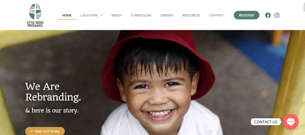 Little Seeds Preschool Homepage