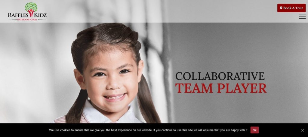 Raffles Kidz International Homepage