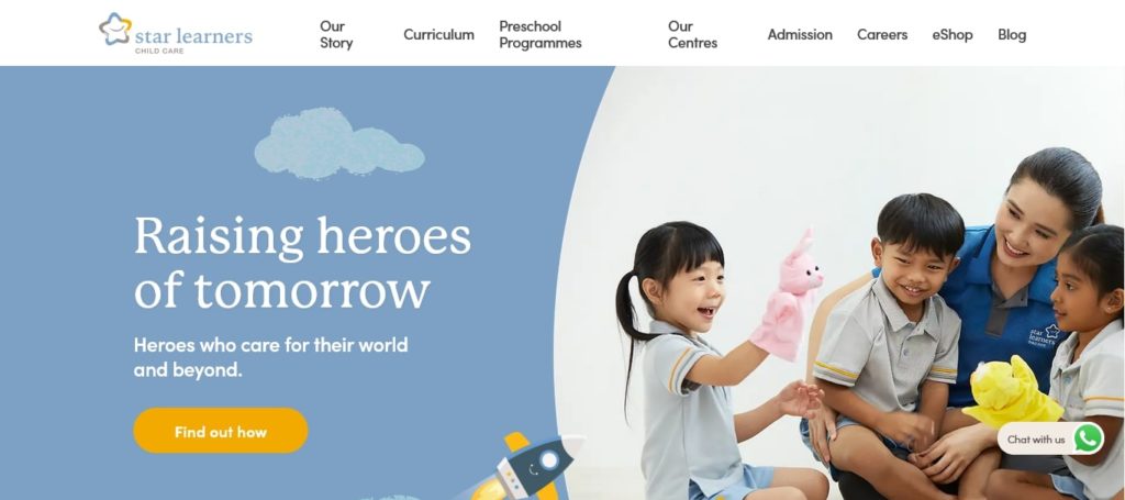 Star Learners Child Care Homepage