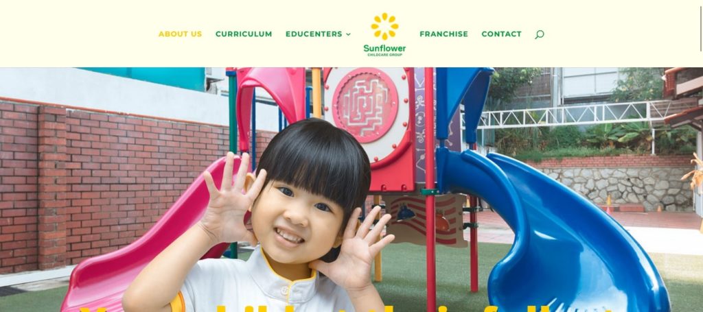 Sunflower Childcare Group Homepage