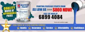 5 Star Painting Services Homepage