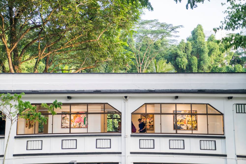 Check out some free art shows at Gillman Barracks