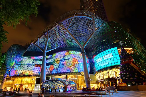 Do some window or souvenir shopping on Orchard Road