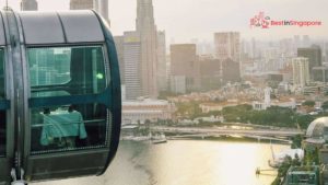 Enjoy a panoramic view of the cityscape