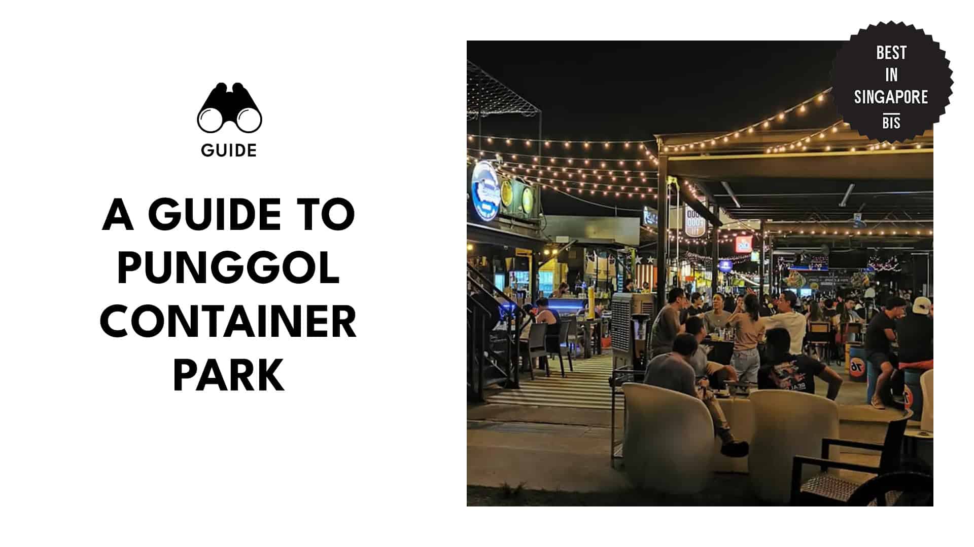 Guide To Punggol Container Park