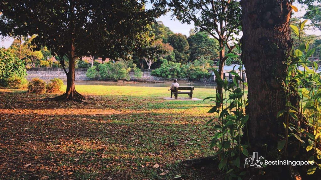 Hanging out at Changi Beach Park