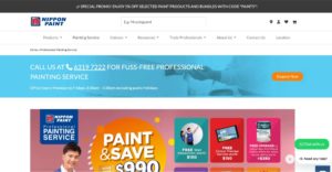 Nippon Paint Singapore Homepage