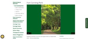 Take a hike at Fort Canning