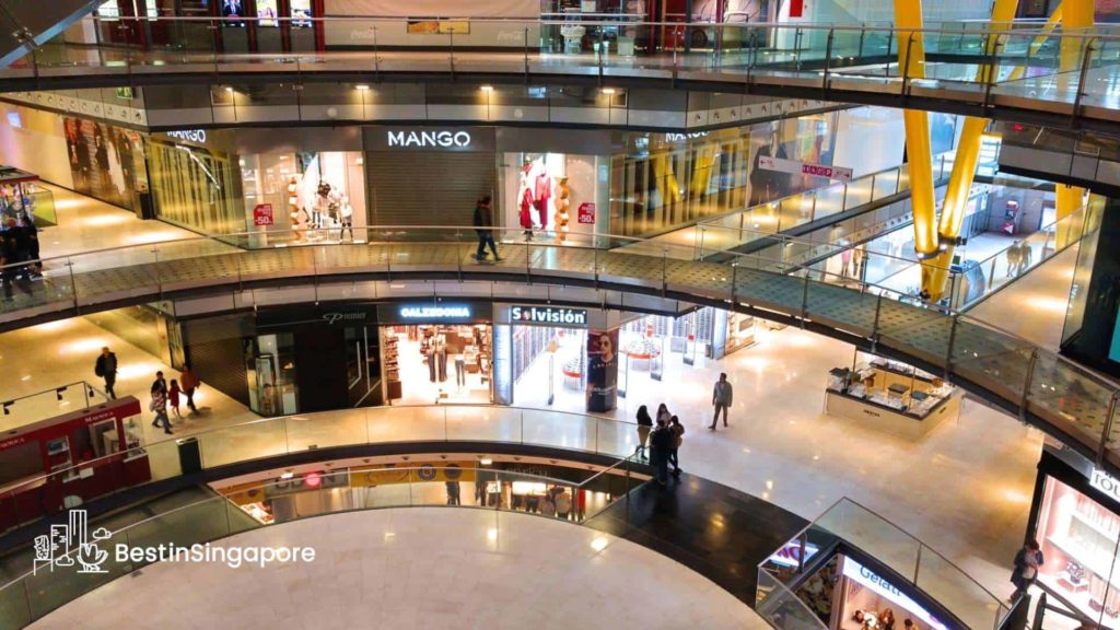 What’s the layout of Canberra Plaza