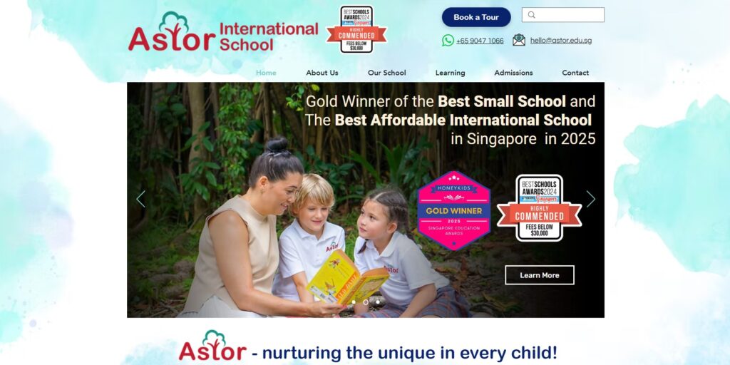 astor international school homepage