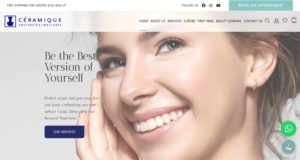 Ceramique Aesthetics Homepage