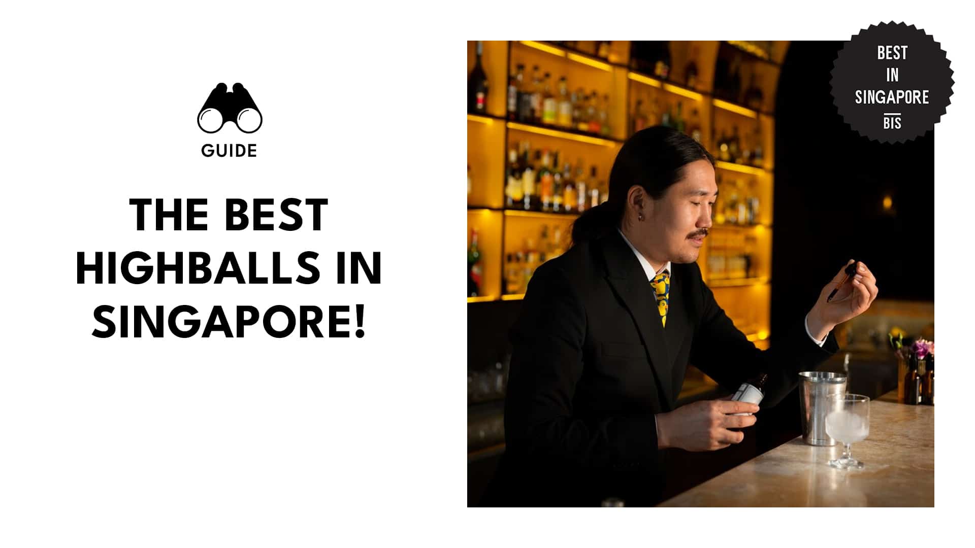 Cheers to the best highballs in Singapore