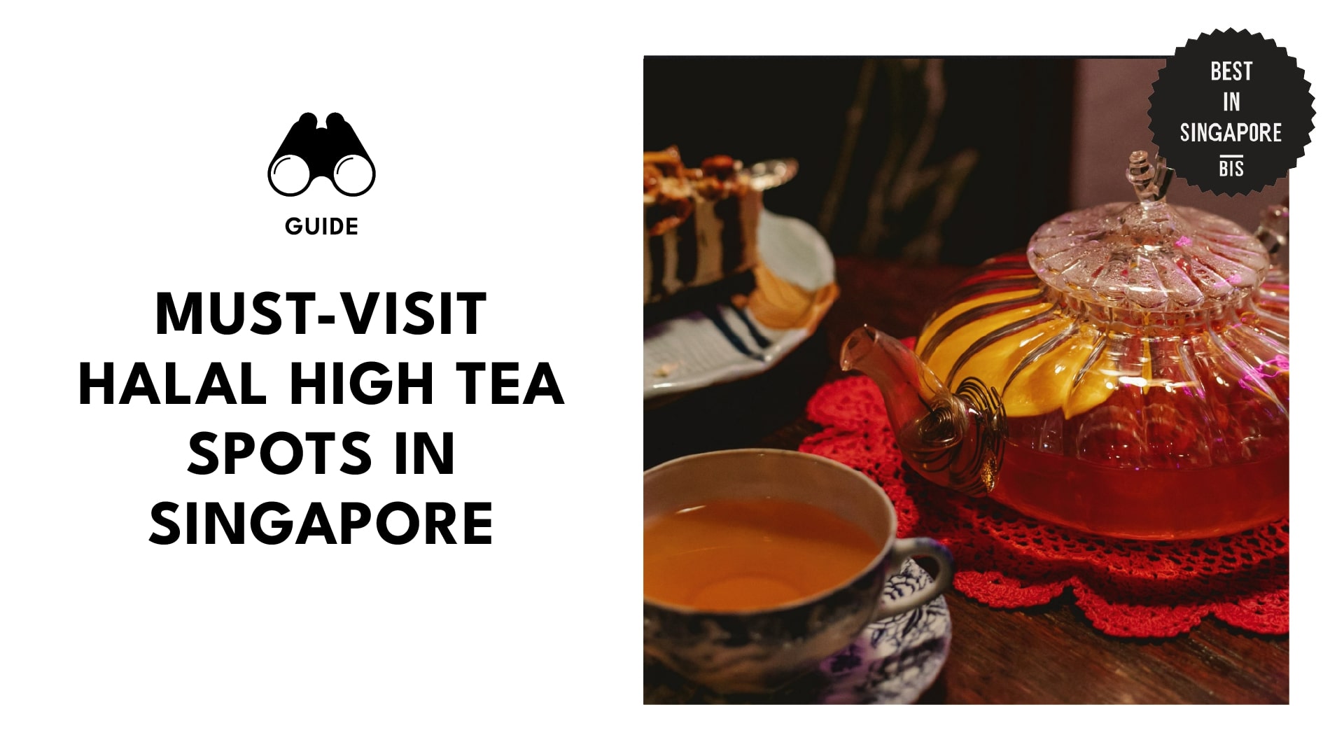 The Top Halal High Tea in Singapore