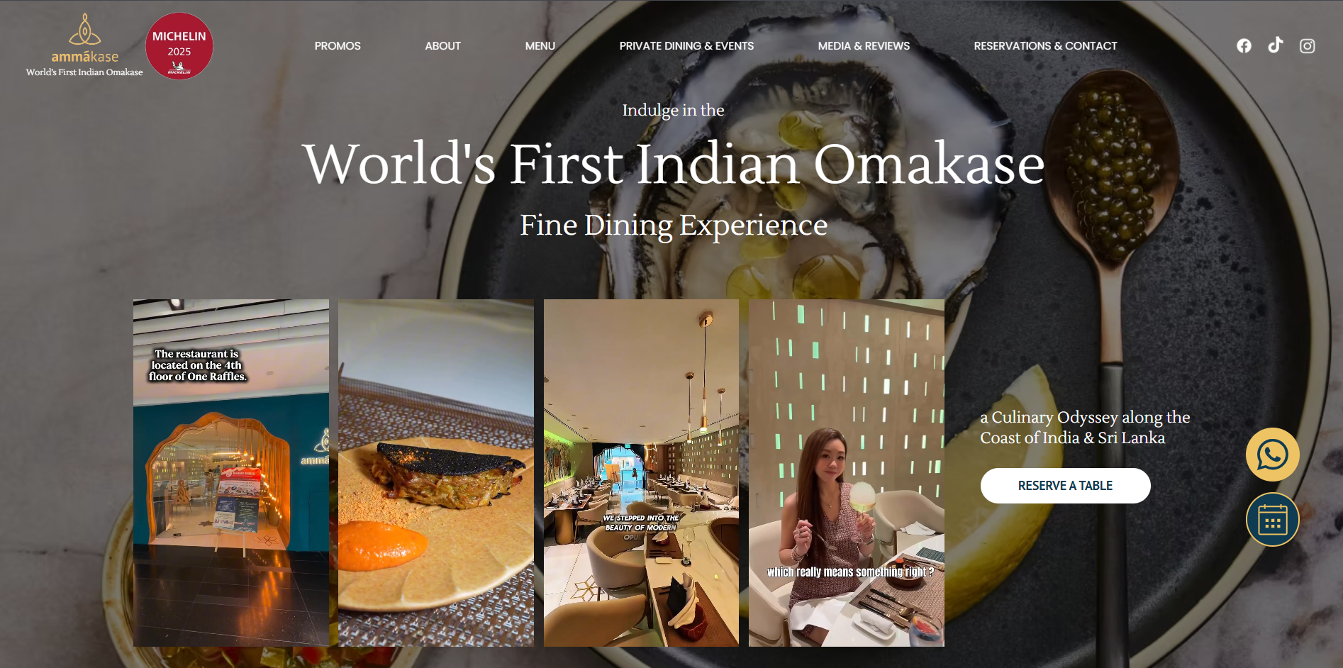 ammakase homepage