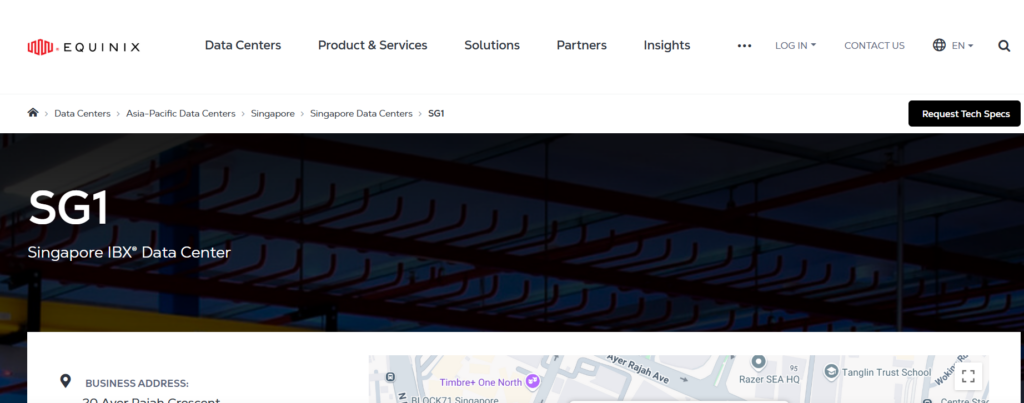 equinix-data-center-sg1-site