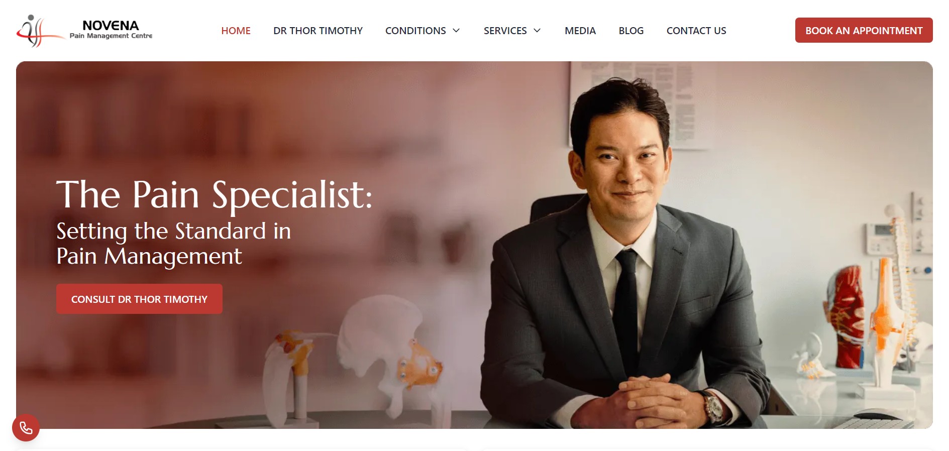 the pain specialist homepage