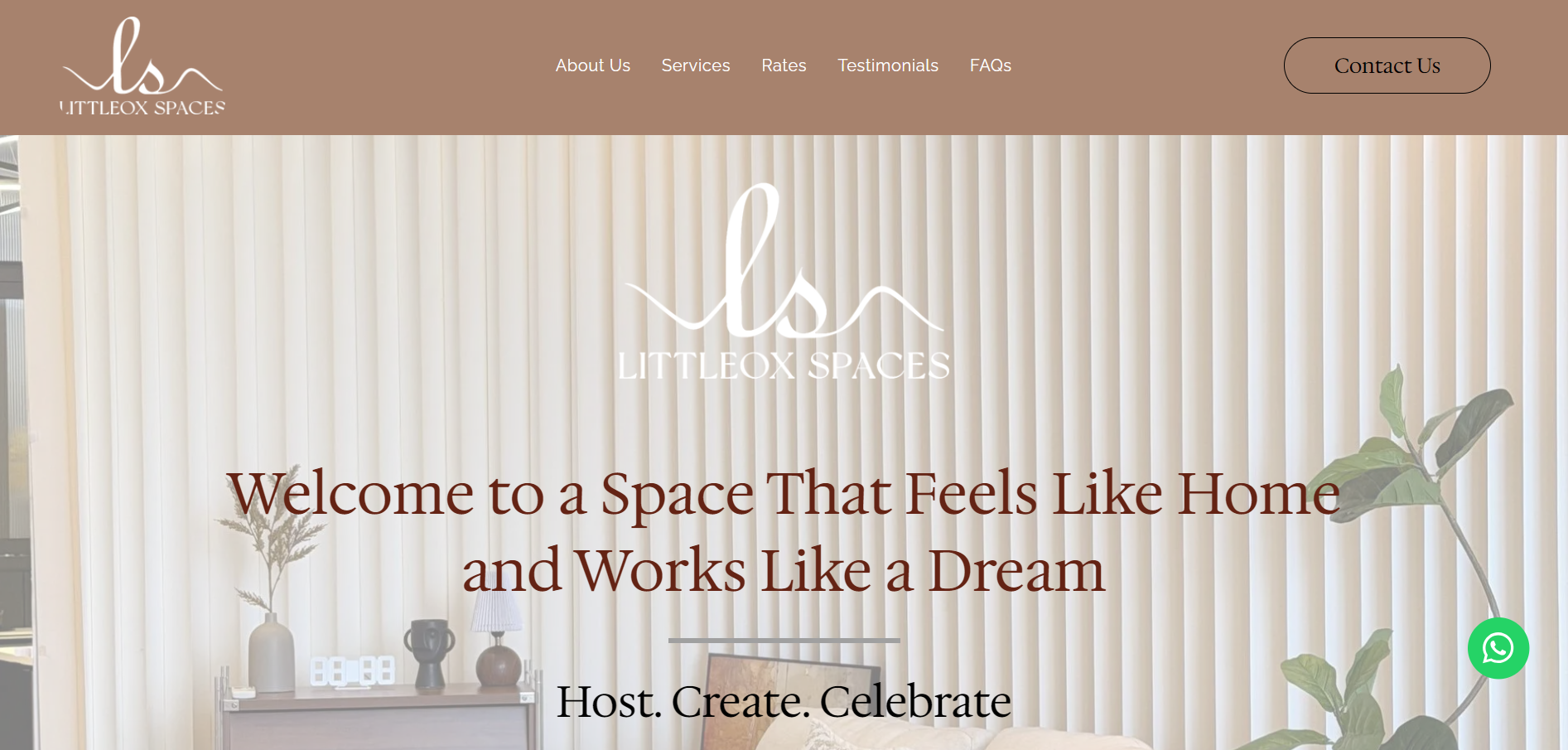 little ox spaces homepage