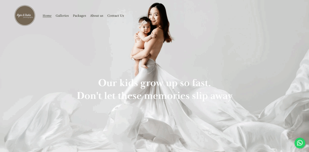 Rejin & Disha Photography homepage