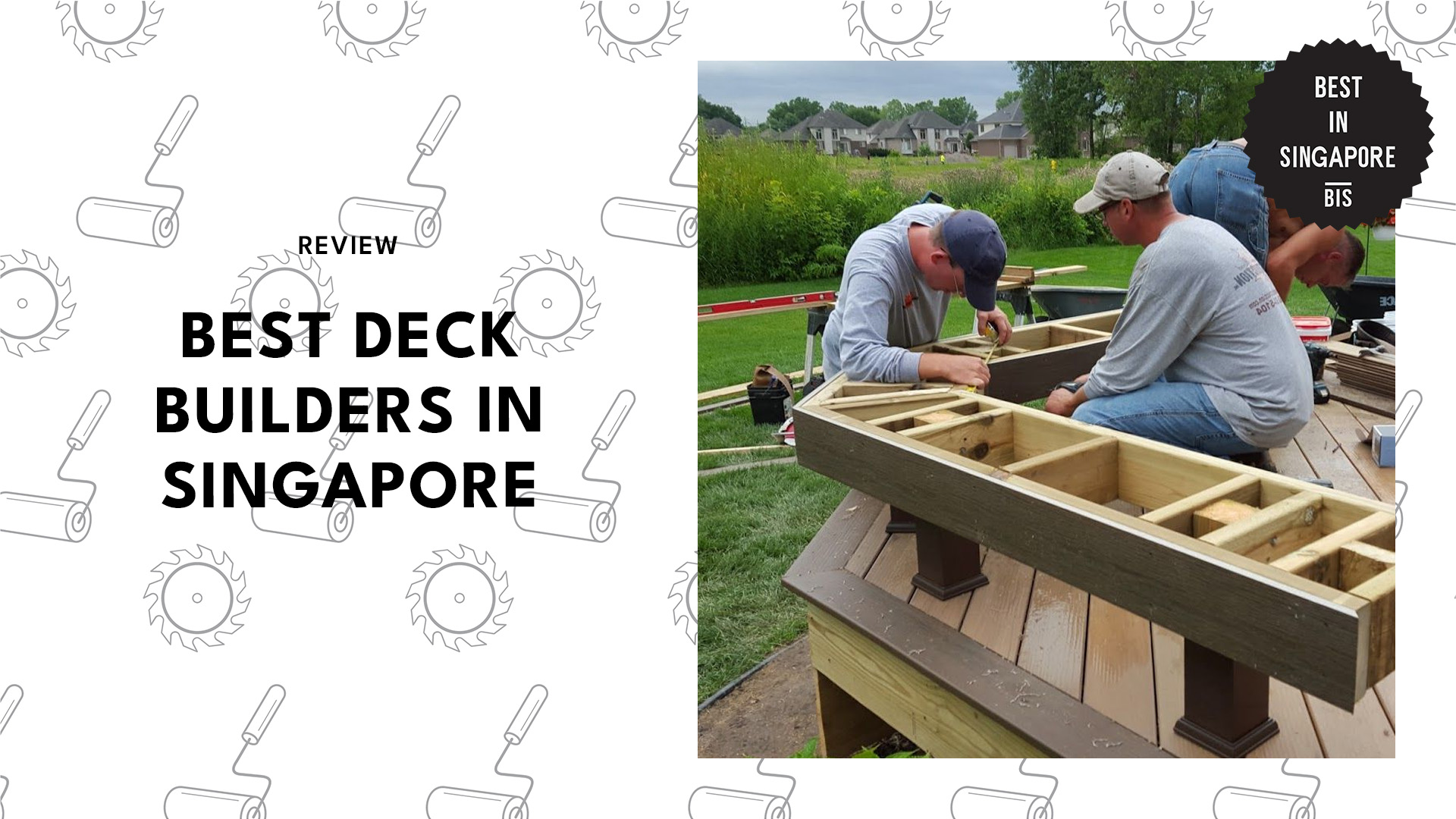 Turn your backyard into paradise with the best deck builders in Singapore