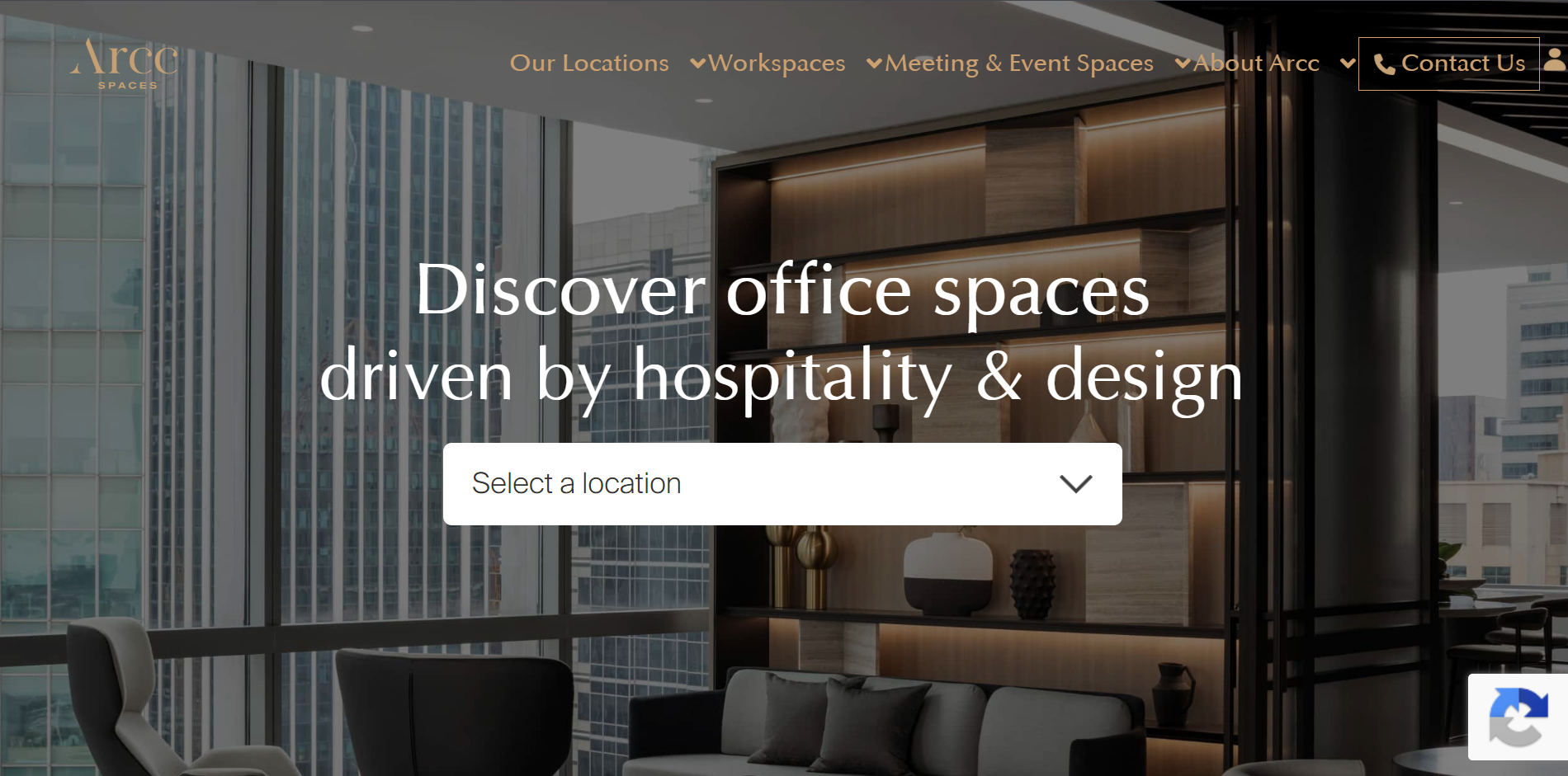arcc spaces homepage